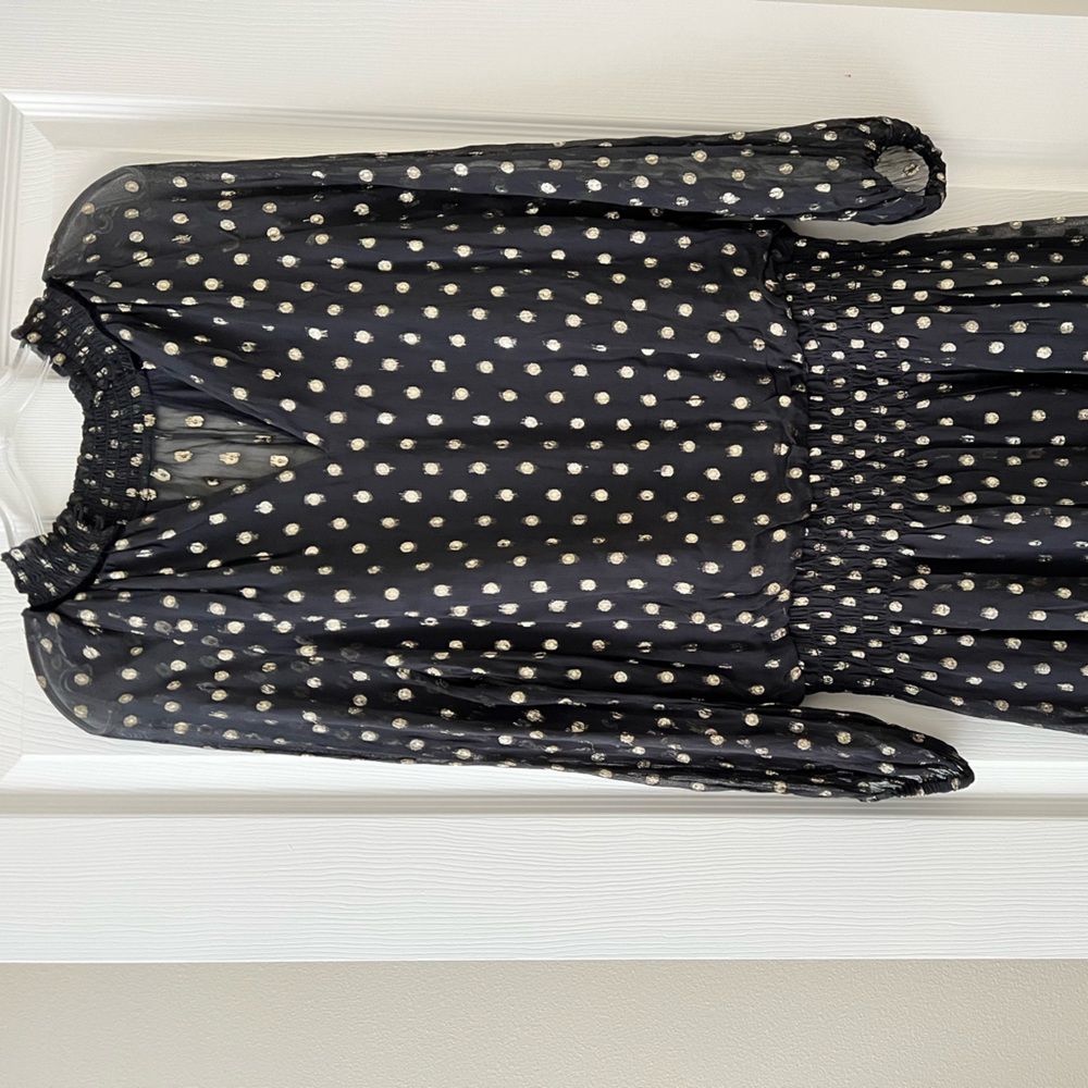 Beautiful dress by the company “velvet,” beautiful shimmery spots